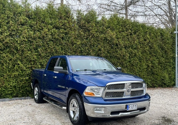 Dodge RAM cena 85900 przebieg: 217000, rok produkcji 2011 z Dębica małe 79